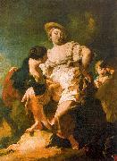 PIAZZETTA, Giovanni Battista The Fortune Teller oil painting artist